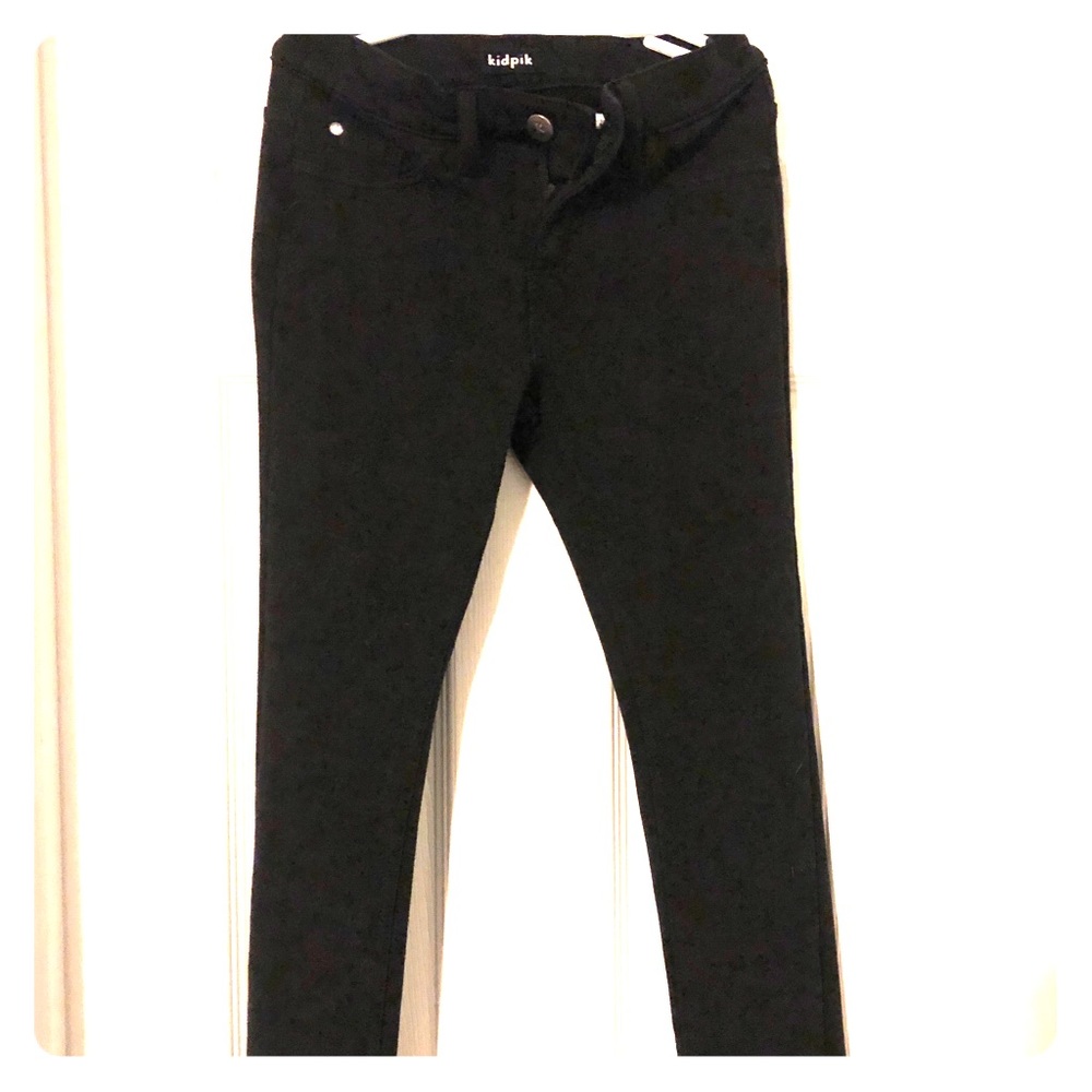 Black tight stretchy pants